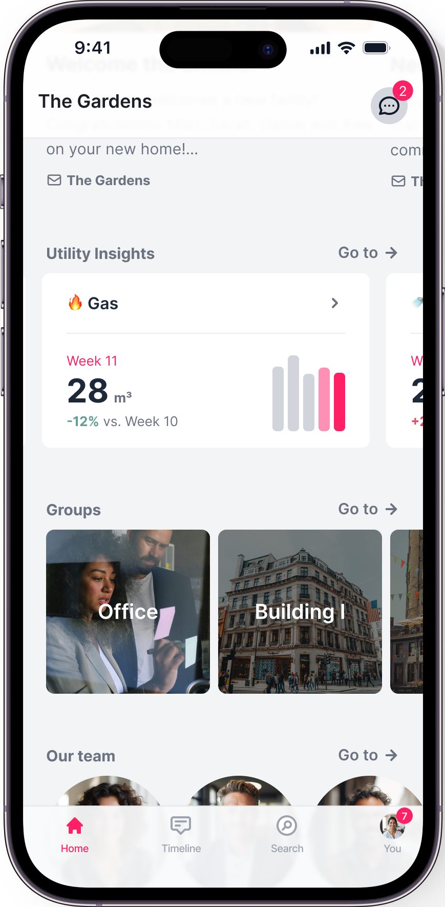 Rhino utility insights: gas and electricity on the Chainels tenant home